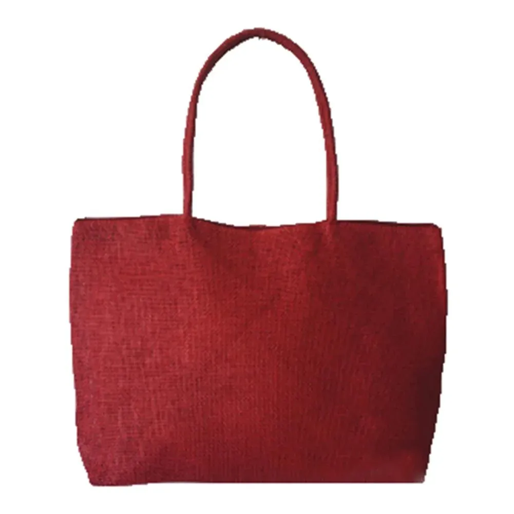 Trendy Large Straw Beach Bag for Women