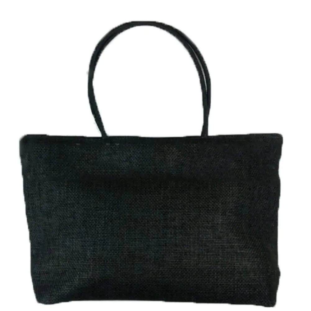Trendy Large Straw Beach Bag for Women