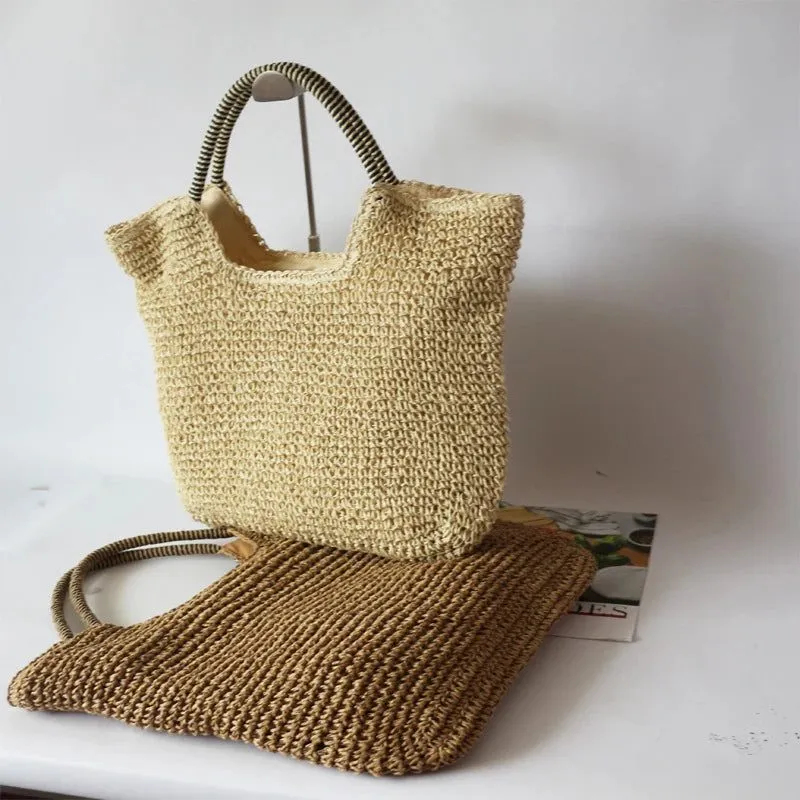 Trendy Woven Straw Beach Bags for Women