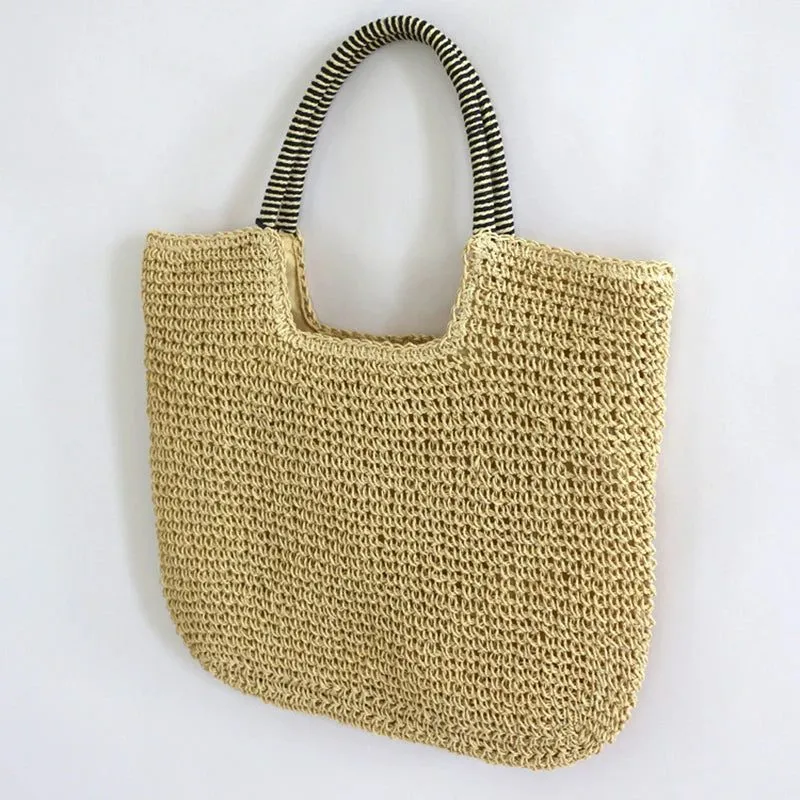 Trendy Woven Straw Beach Bags for Women