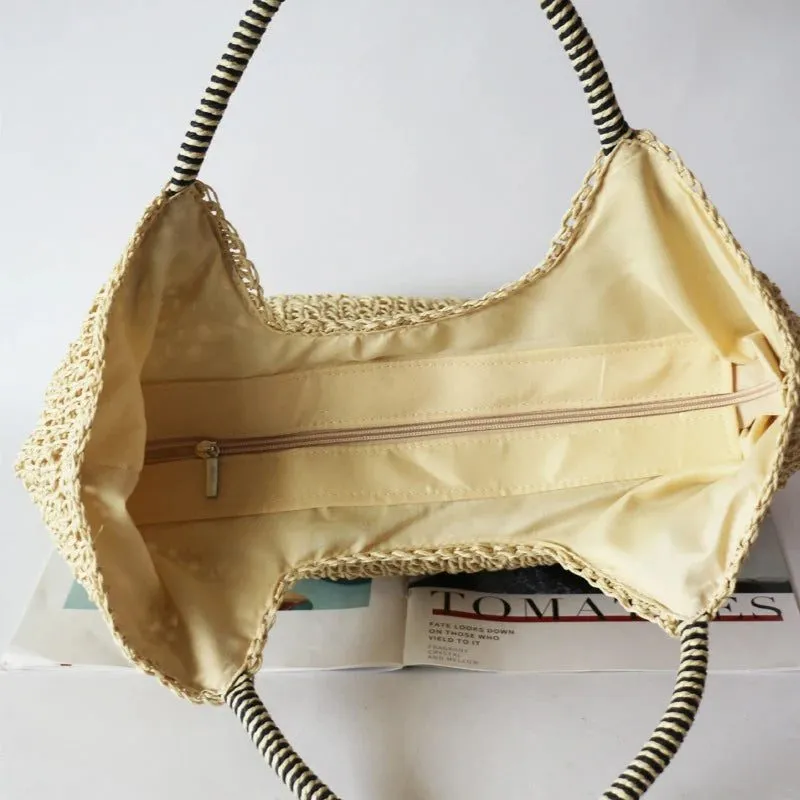 Trendy Woven Straw Beach Bags for Women