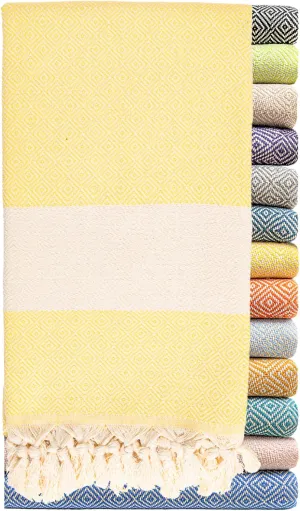 Turkish Beach Towel Oversized Clearance XL 40x71- Sand Free - 100% Cotton Soft Quick Dry - Extra Large Blanket Travel and Pool Towels for Adults- Cloud Sandproof, Beach Essentials for Women