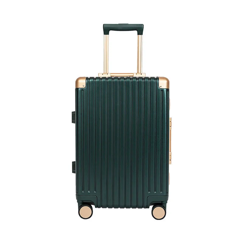 Universal Wheel Password Aluminum Frame Luggage (Multiple Colors)