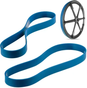 Urethane Band Saw Tires - Set of 2 - fits - BAILEIGH WBS-22 BAND SAW - Precise Blade Tracking - Installation Tool - Instruction - Made in USA