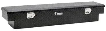 UWS/United Welding Services MATTE BLACK ALUMINUM UTV TOOL BOX POLARIS