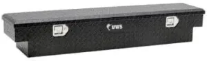 UWS/United Welding Services MATTE BLACK ALUMINUM UTV TOOL BOX POLARIS