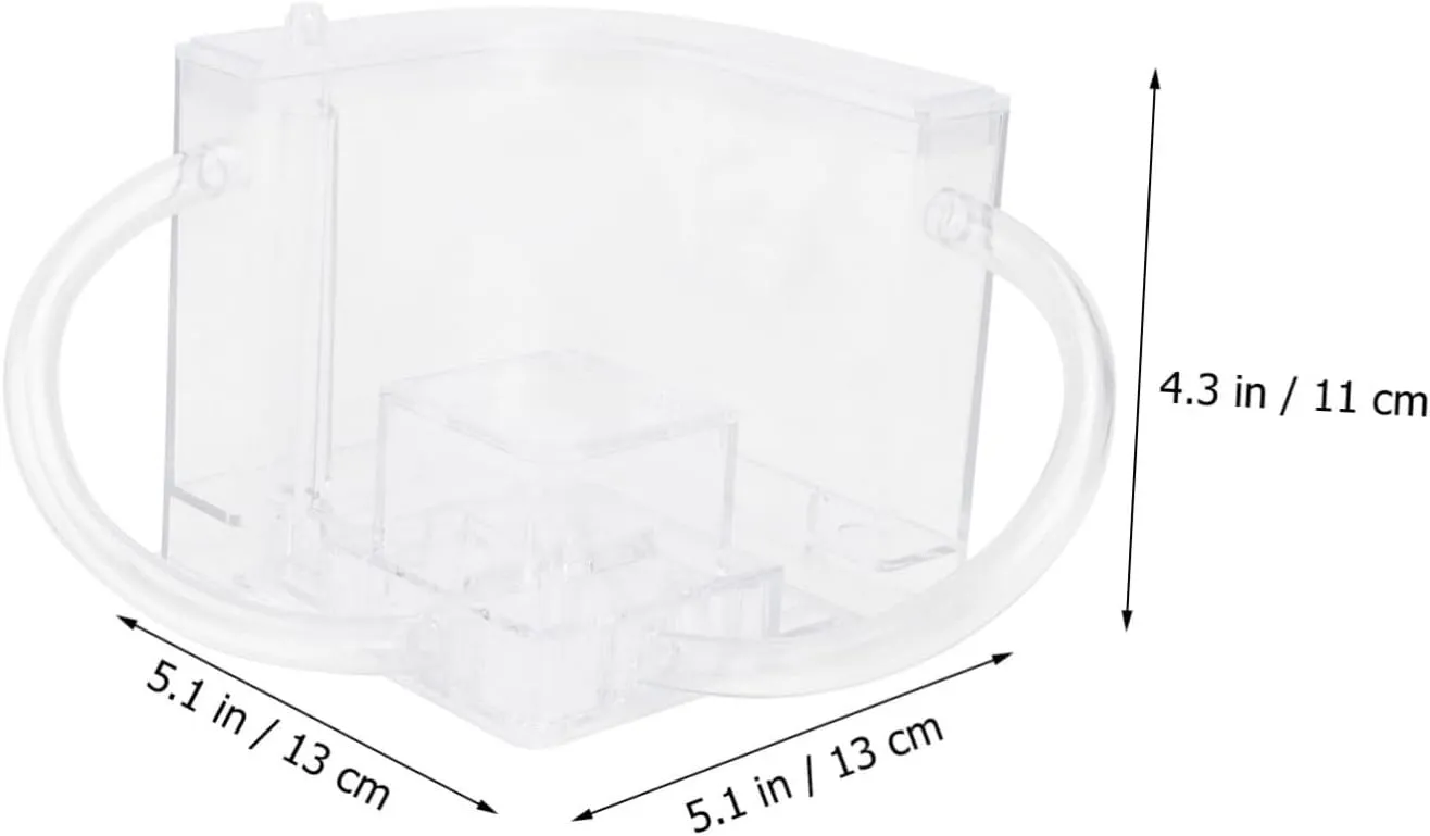 Vaguelly 1set Transparent Ant Nest Toy for Educational Science Exploration Portable Ant Feeding Box Fun Habitat for Boys and Girls Lightweight and Design