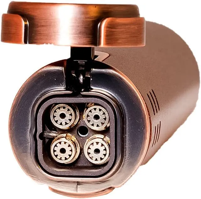 Vertigo Eloquence Quadruple Torch Lighter (Brown)