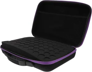 VICASKY 60 Essential Oil Storage Bag Oil for Diffuser Essential Oils Essential Oil Travel Case Outdoor Essential Oils Bag Essential Oil Holder Essential Oil Storage Case Purple