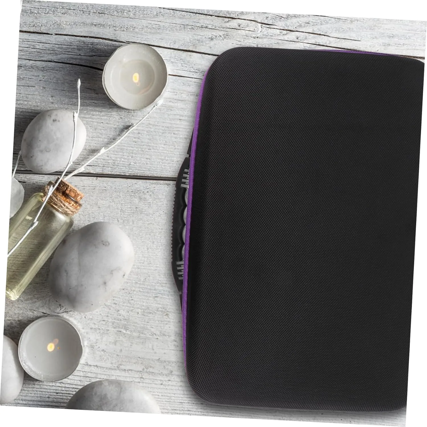 VICASKY 60 Essential Oil Storage Bag Oil for Diffuser Essential Oils Essential Oil Travel Case Outdoor Essential Oils Bag Essential Oil Holder Essential Oil Storage Case Purple