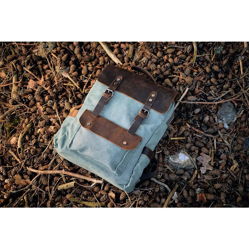Vintage Canvas Backpack – Classic, Durable Bag with Timeless Style for All