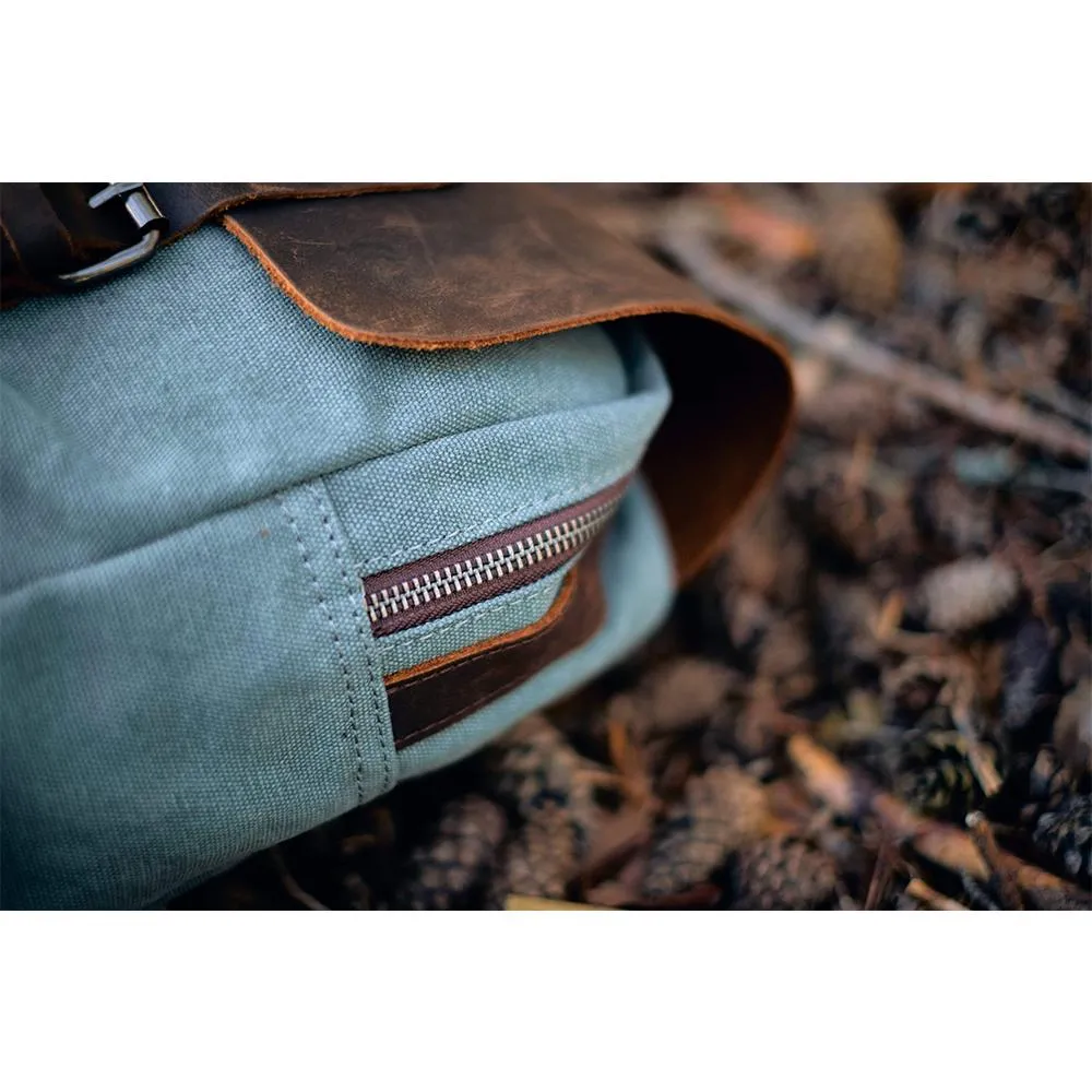 Vintage Canvas Backpack – Classic, Durable Bag with Timeless Style for All