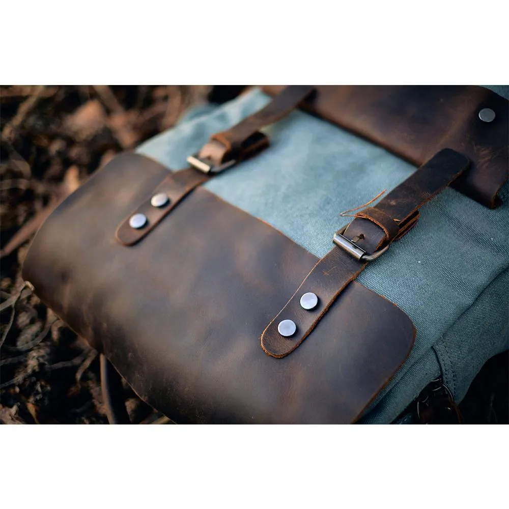 Vintage Canvas Backpack – Classic, Durable Bag with Timeless Style for All