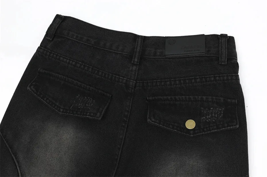Vintage Multi-Pocket Jeans