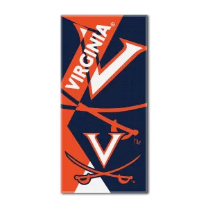Virginia Cavaliers Ncaa Over-sized Beach Towel (puzzle Series) (34in X 72in)