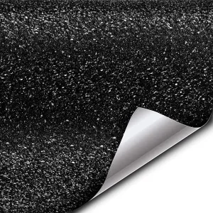VViViD Black Indestructible Paint Wrap Truck Vinyl roll (1ft x 5ft)