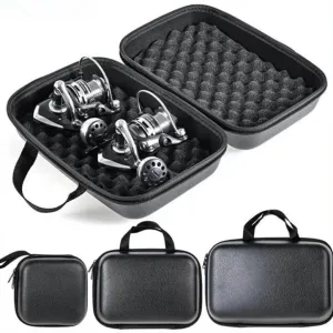 Waterproof Fishing Reel Storage Bag – Shockproof Protective Case For 1-2 Spinning Reels