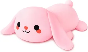 Weighted Stuffed Animals, 1.6 lbs Bunny Stuffed Animal with Weighted Beads, Cute Plush Toy Pillow Gifts for Adults Kids Boys Girls