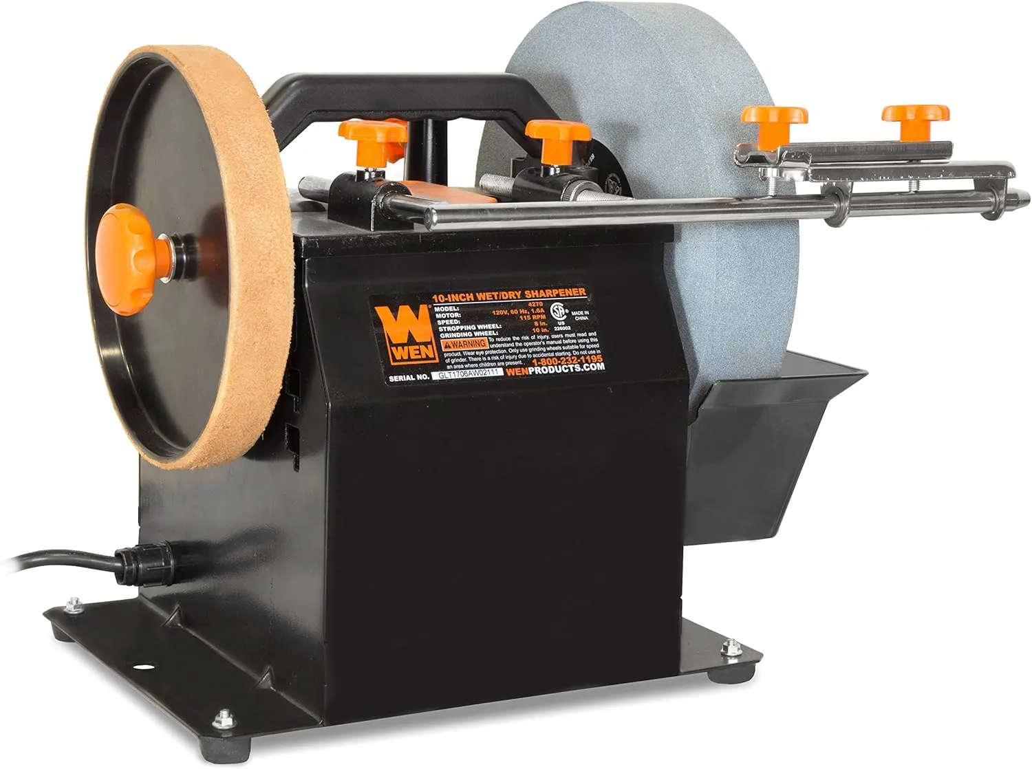WEN BG4270T 10-Inch Two-Direction Water Cooled Wet/Dry Sharpening System