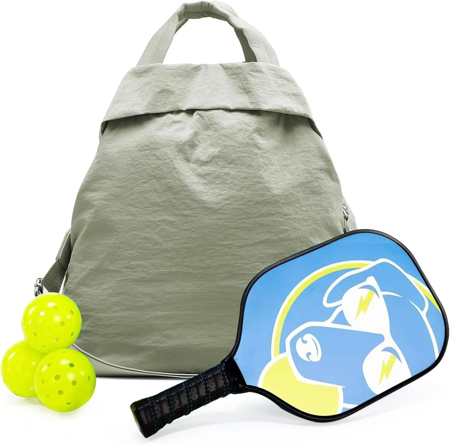 wepadre Pickleball Bag Tennis Bag for Women Men Tennis Racket Bag Crossbody Pickleball Bags for Women