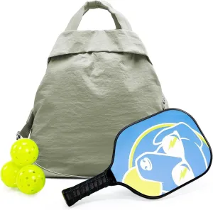 wepadre Pickleball Bag Tennis Bag for Women Men Tennis Racket Bag Crossbody Pickleball Bags for Women