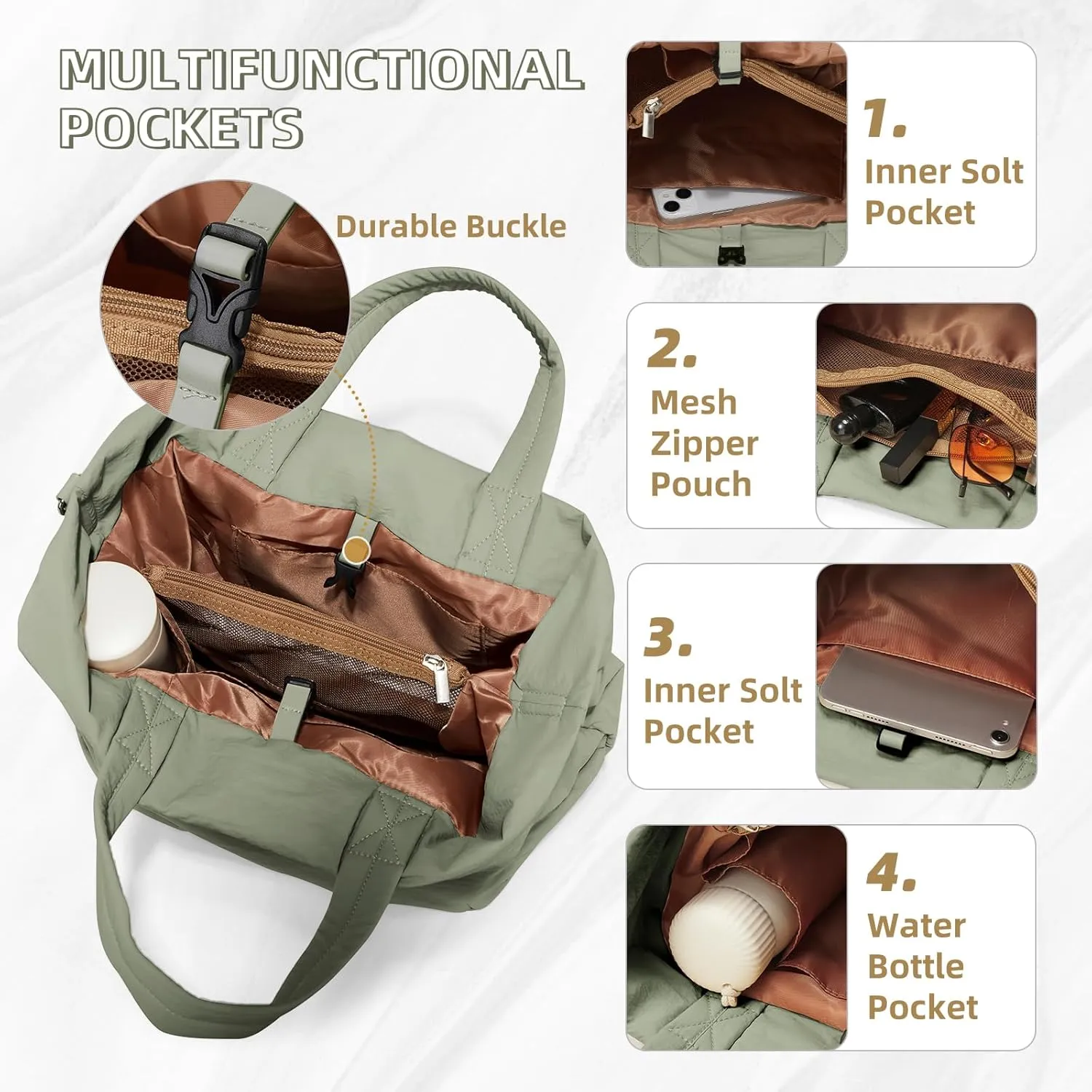 wepadre Pickleball Bag Tennis Bag for Women Men Tennis Racket Bag Crossbody Pickleball Bags for Women