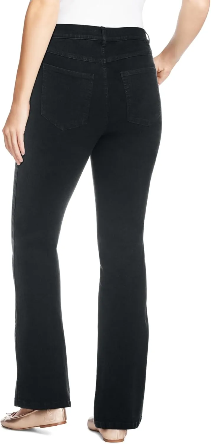 Woman Within Plus Size Bootcut Stretch Denim Jean