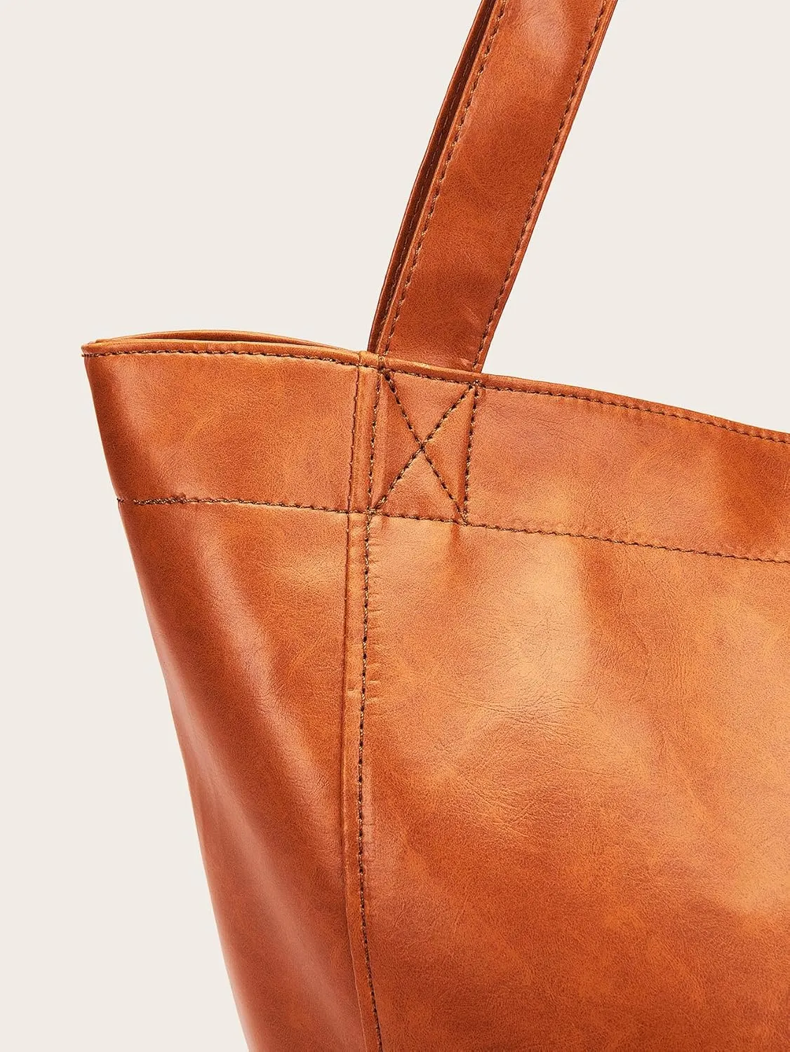 Women Oversize Tote Bags PU Leather Handbag Travel Purse Large Capacity Shoulder Purses Weekender Bag Shopper Handbag