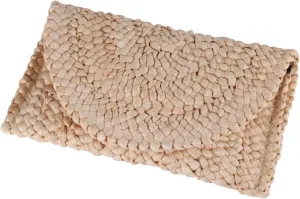 Women Straw Clutch Purse Handbag Straw Shoulder Bag Summer Beach Bag Woven Bag Envelope Purse Wallet