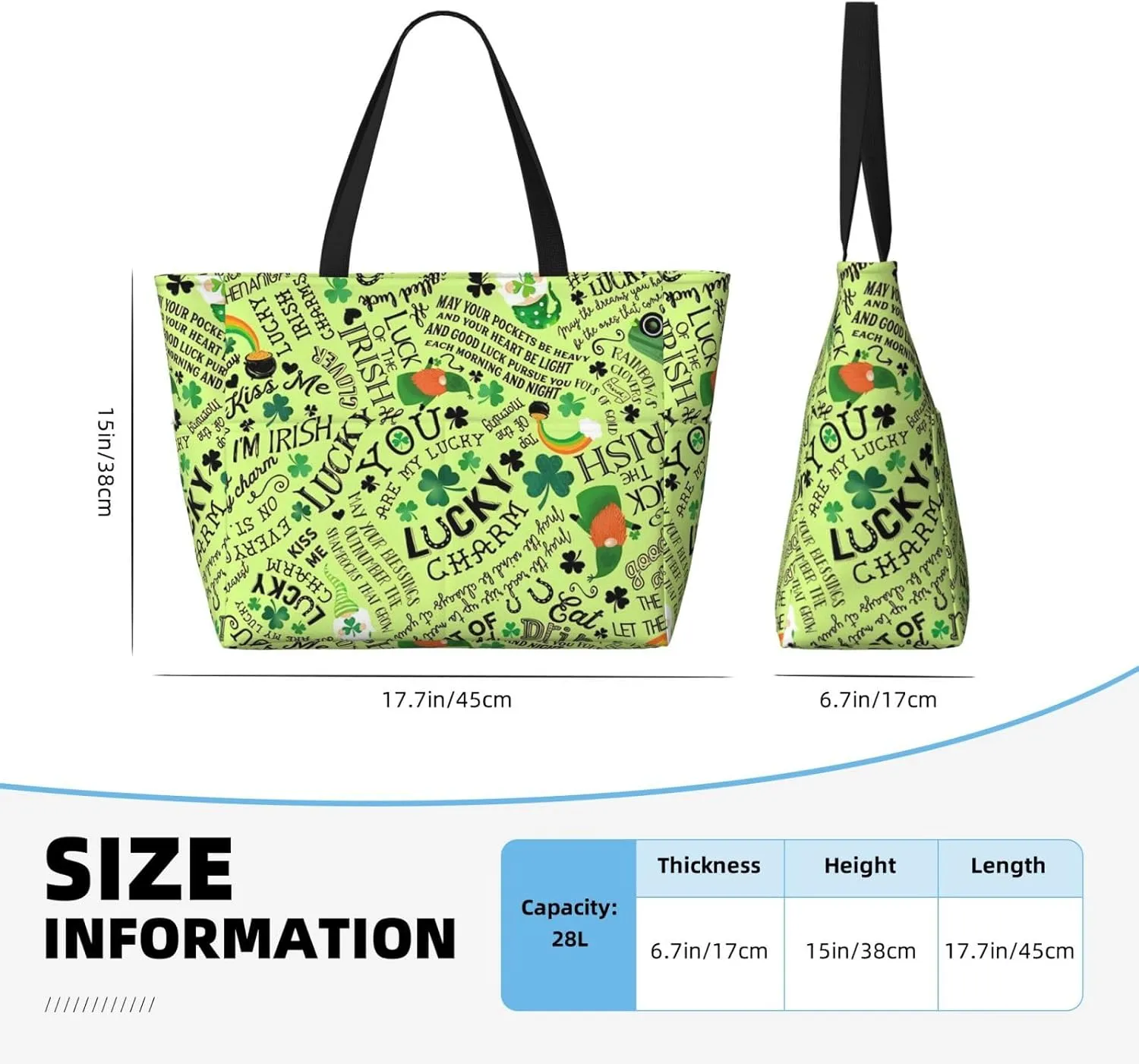 Women's Beach Tote Bag Large Waterproof Travel Bags with Pockets Sandproof Handbag for Camping Gym Pool