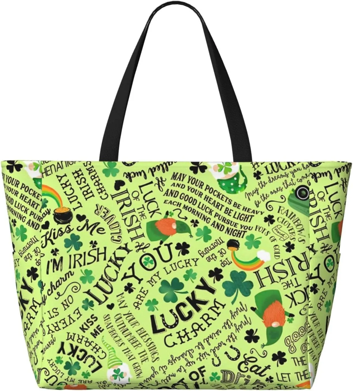 Women's Beach Tote Bag Large Waterproof Travel Bags with Pockets Sandproof Handbag for Camping Gym Pool