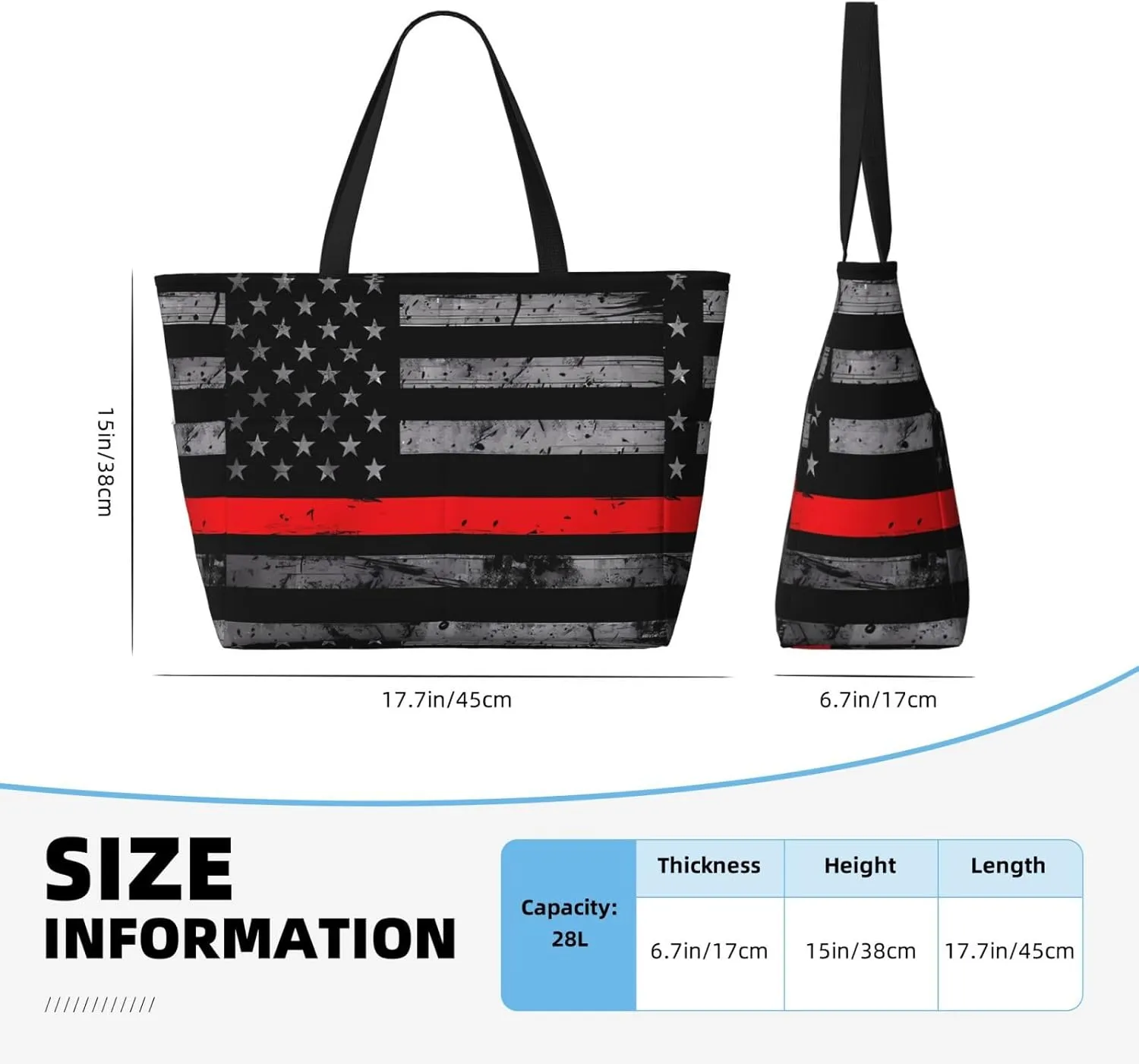 Women's Beach Travel Bags Large Waterproof Tote Bag with Pockets Sandproof Handbag for Beach Gym Vacation