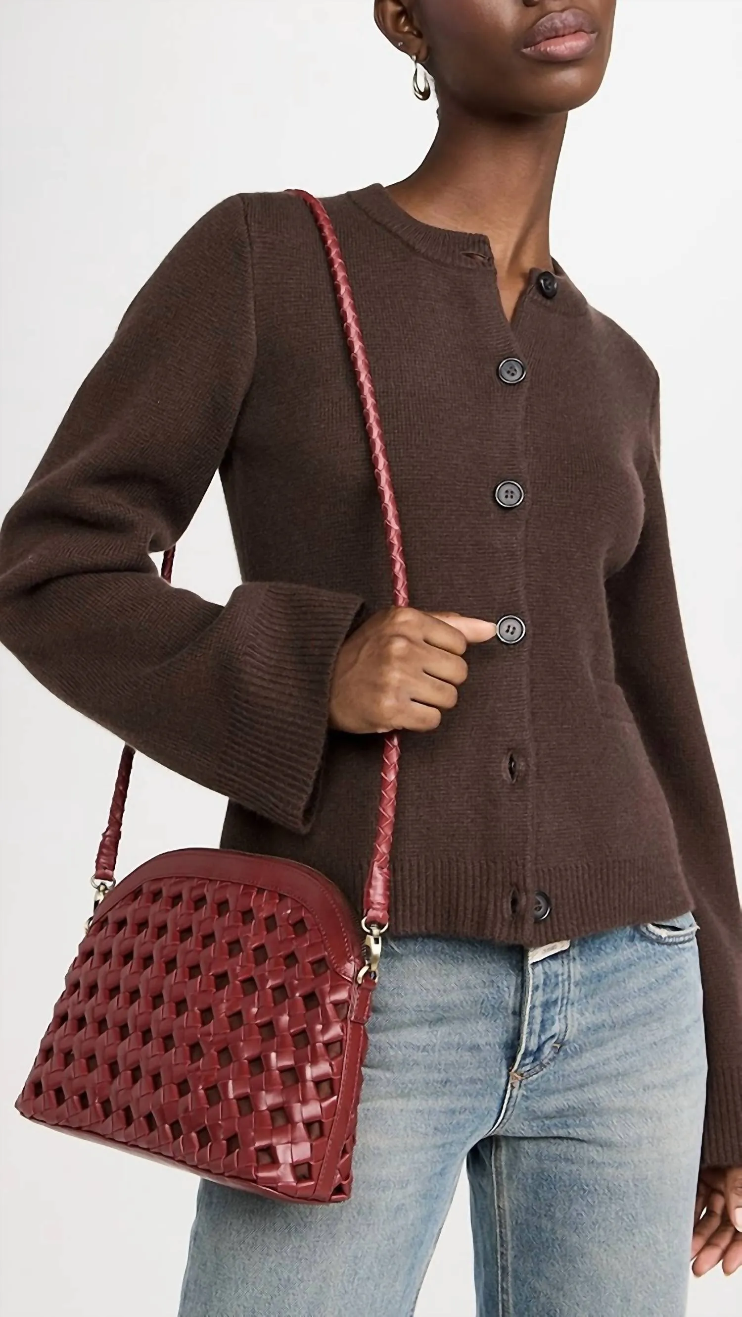 Women's Carmen Cross Body Bag In Rouge