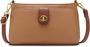 Women's Commuter Shoulder Bags Square Cross Body Bag Synthetic Leather Locklock Purses