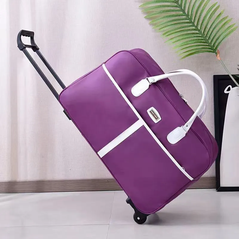 Women's Fashion Large Capacity Lightweight Sliding Travel Bags