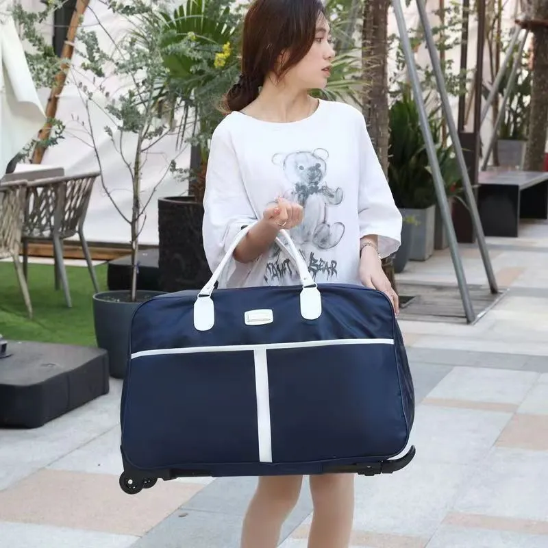 Women's Fashion Large Capacity Lightweight Sliding Travel Bags