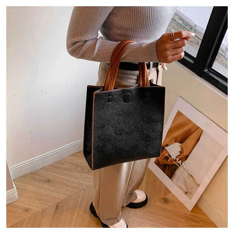 Women's Fashionable All-Match Large-Capacity Handbag