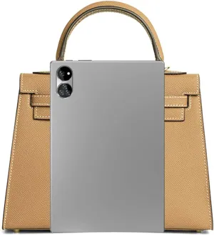 Women's Genuine Leather Handbag Convertible Crossbody Shoulder Bag, Large Capacity Work Travel Purse