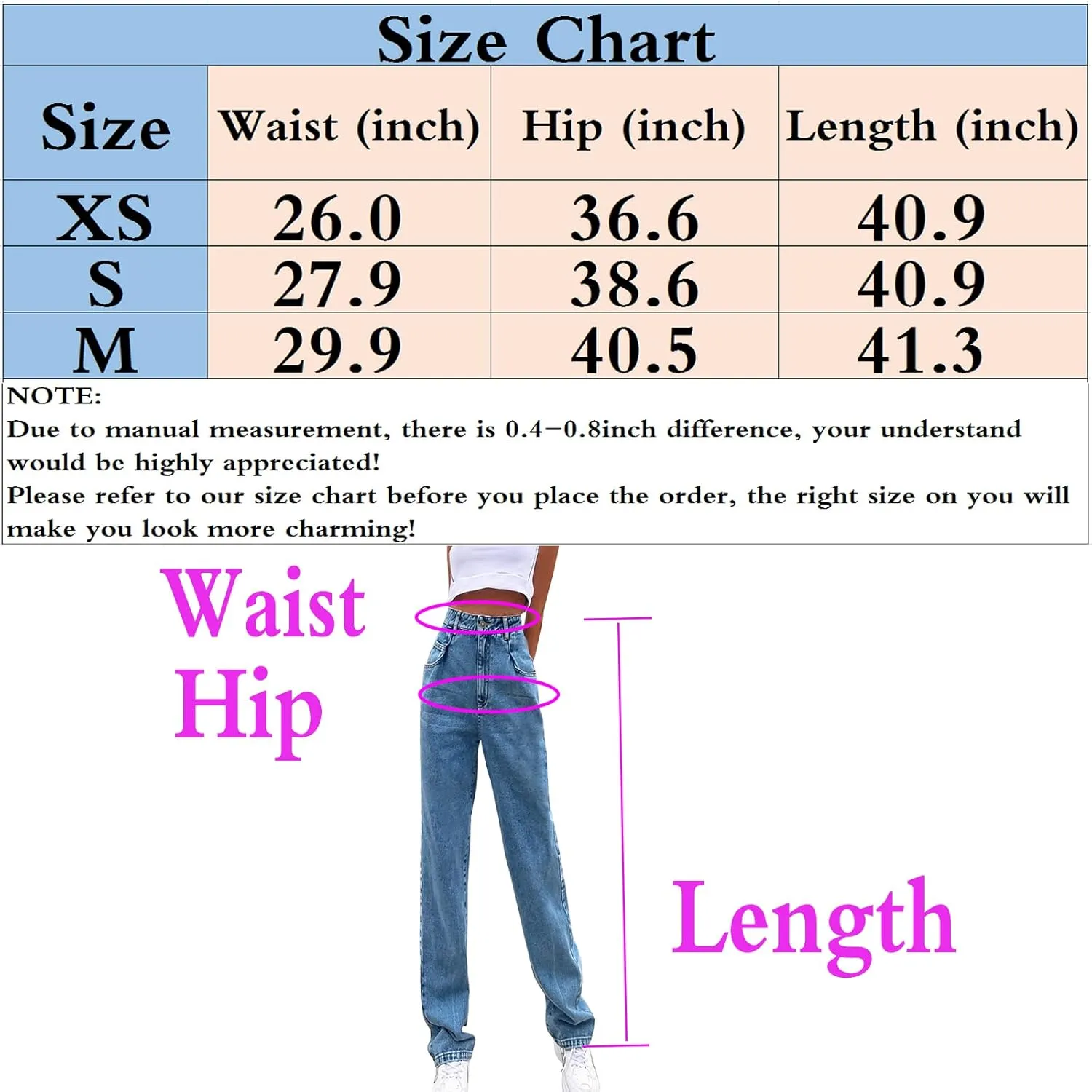 Women's Jeans Regular Relaxed Fit Straight Leg High Waisted Trendy Vintage Boyfriend Juniors Mom Fit Jeans