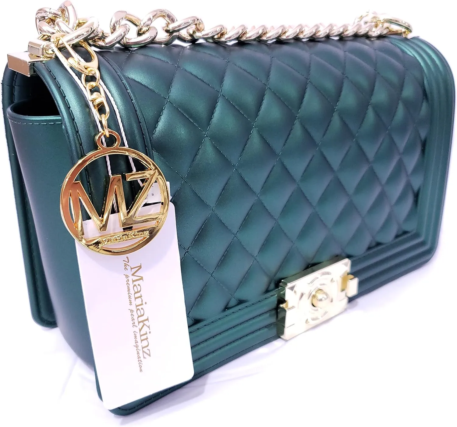 Women's Jelly/PVC Handbag - Medium, Crossbody Shoulder Purse for Everyday Use