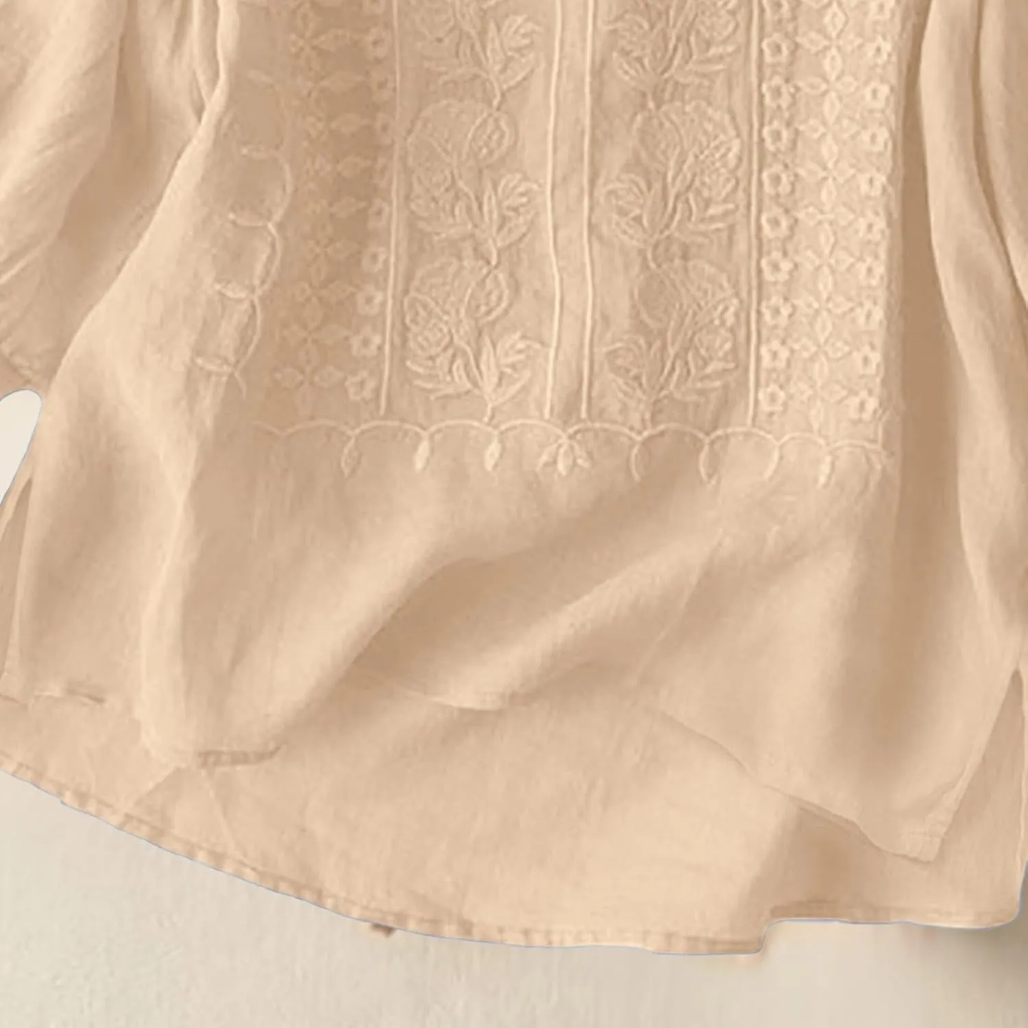 Women's Linen Blouse Tops Summer Shirts Loose Casual Work Tops Blouses Cotton Blouse Linen Shirt Roll Up Sleeve