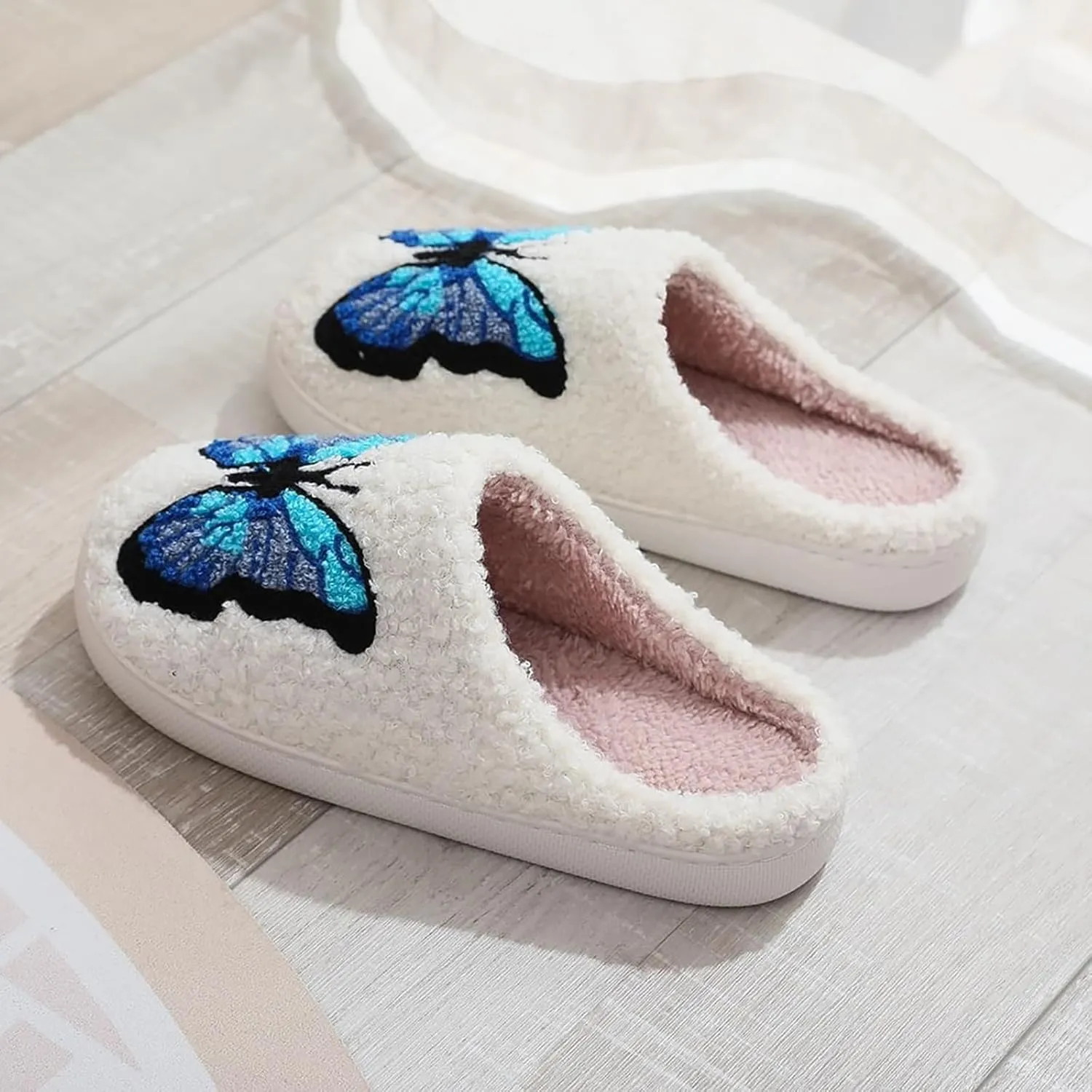 Women's Men's Happy Face Heart-shaped Cat Slippers - Retro Leopard Print, Memory Foam, Soft Plush, Warm, Anti-Slip Home Shoes