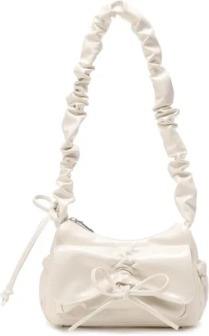 Women's Small Coquette Bow Shoulder Purse