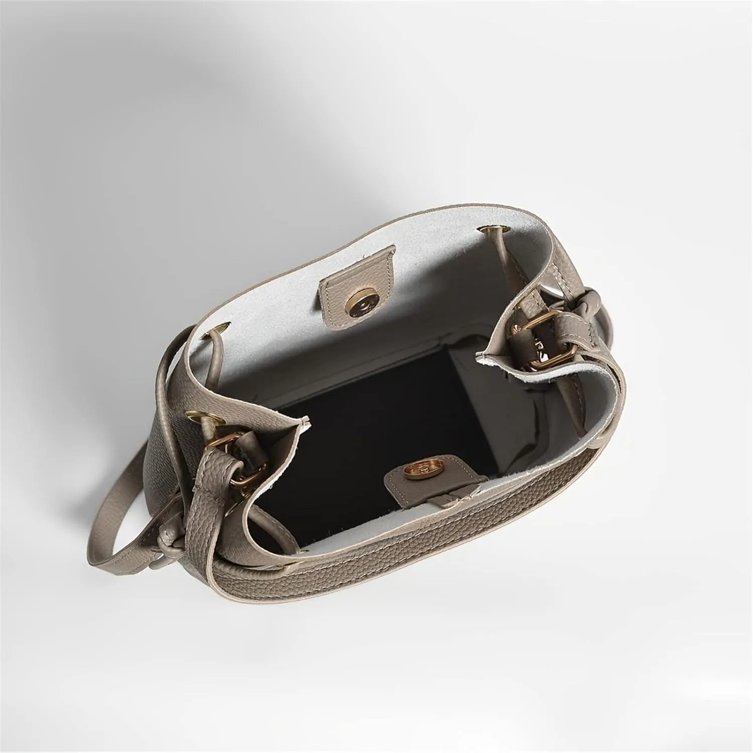 Women's Solid Color Crossbody Bag, Casual Shoulder Purse With Inner Pouch