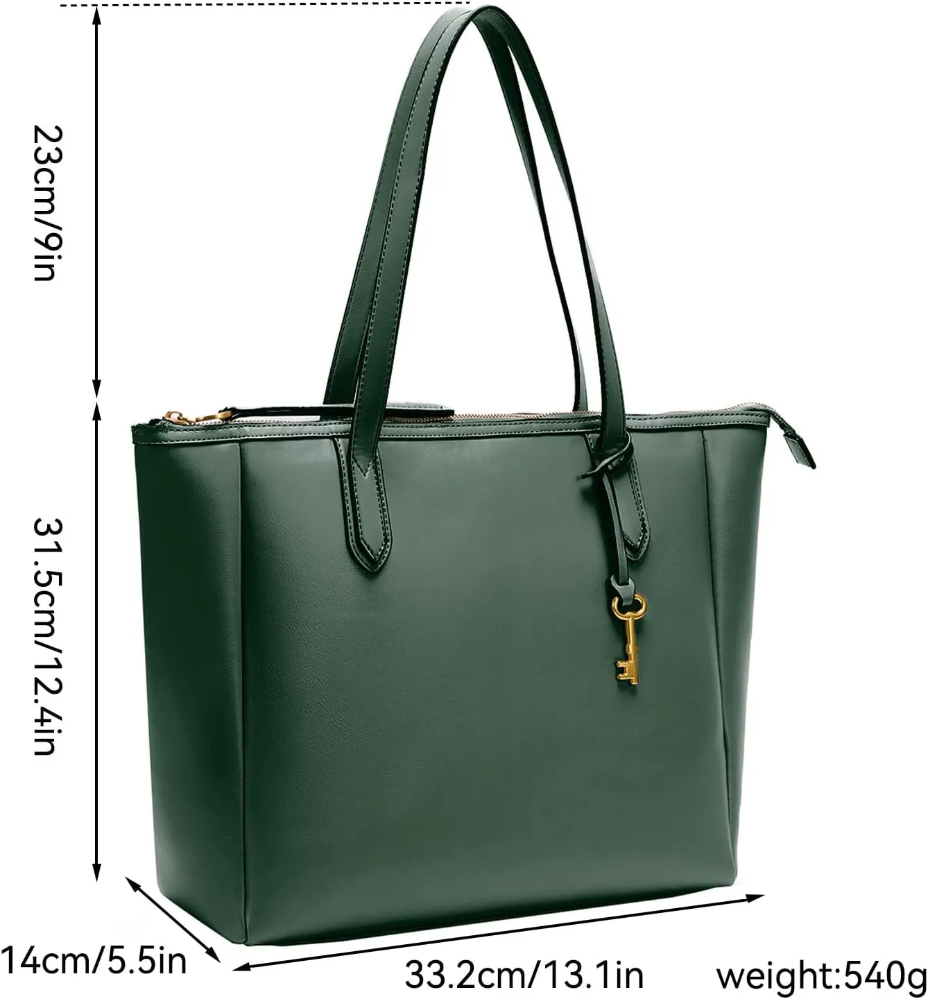 Women's Tote Bag Leather Handbag for Women 16L Large Capacity Travel Purses Ladies Shoulder Bags