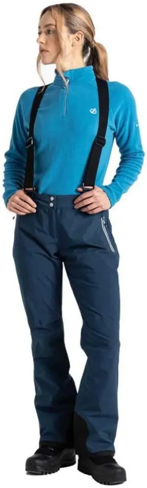 Womens/Ladies Effused II Waterproof Ski Trousers (4 US) (Moonlight Denim)