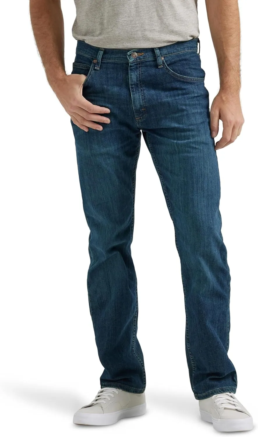 Wrangler Authentics Men's Regular Fit Comfort Flex Waist Jean