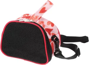 YARNOW Hamster Outgoing Bag Portable Small Pet Carrier Oxford Fabric Travel Pouch Guinea Pig Bag Comfortable for Hamsters Chinchillas