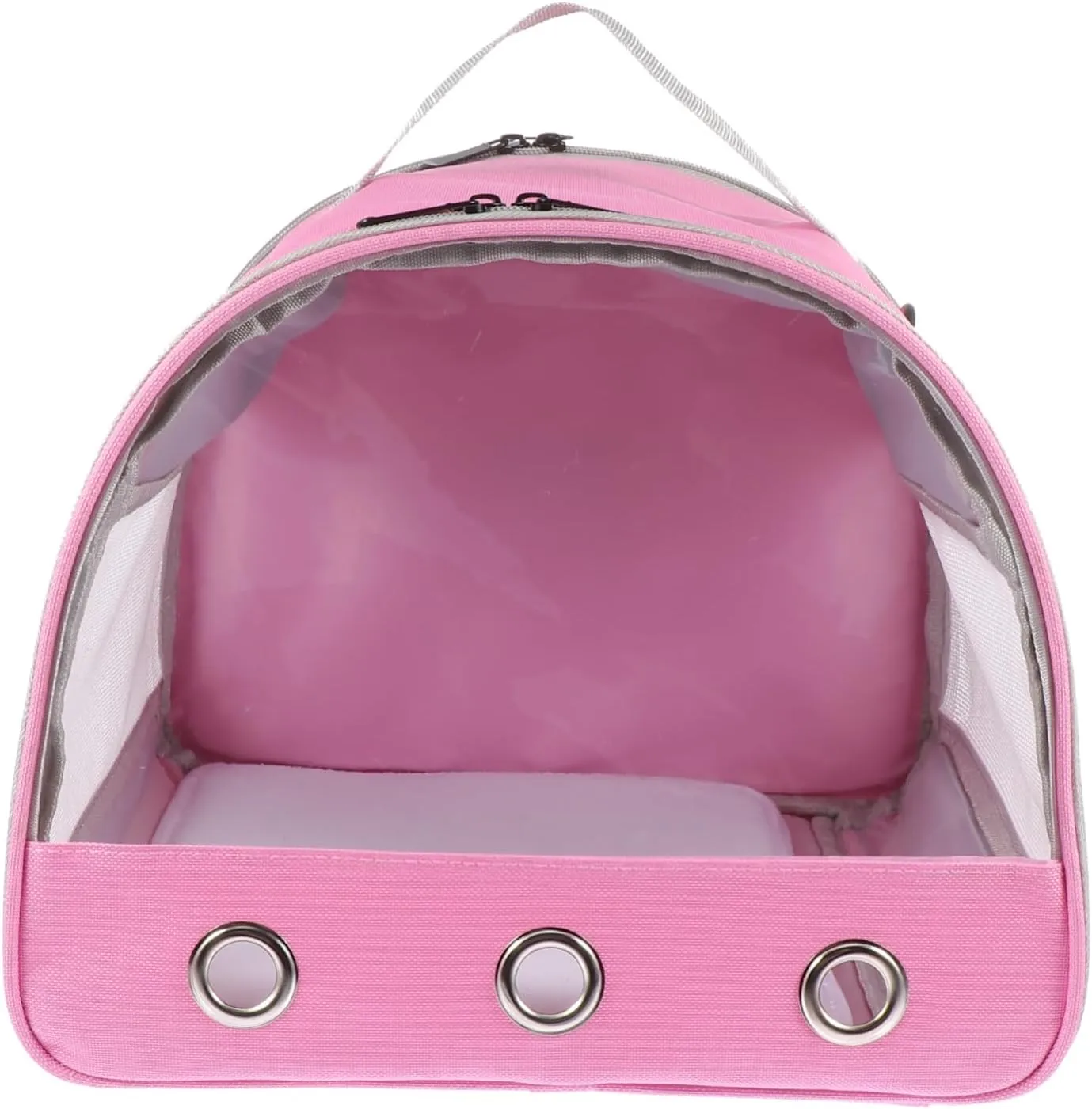 YARNOW Pet Bag Window Portable Hamster Carrier Rats Outdoor Travel Bag Easy to Clean Mini Air Hole for Airflow