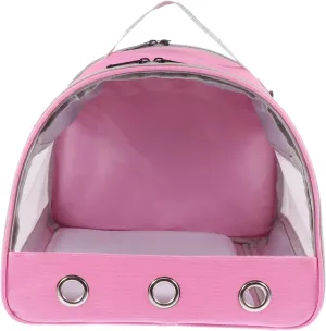 YARNOW Pet Bag Window Portable Hamster Carrier Rats Outdoor Travel Bag Easy to Clean Mini Air Hole for Airflow